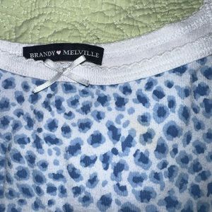 Brandy Melville cheetah tank